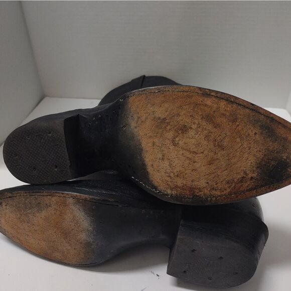 Justin Ostrich Black Men's Boot - Picture 6 of 6